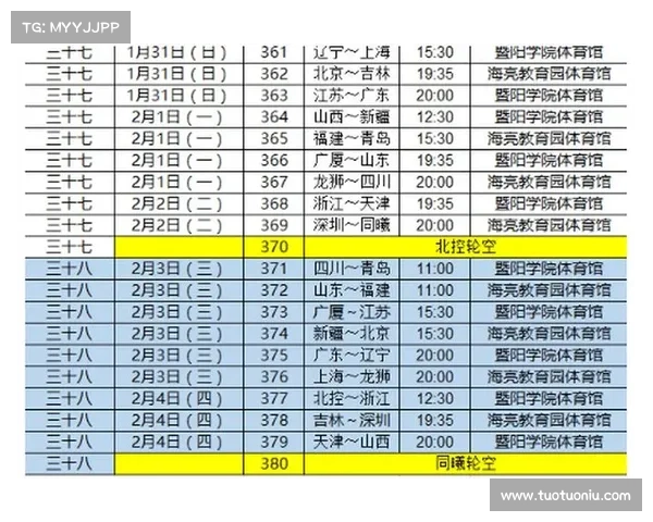 cba比赛时间表2020-2021 cba比赛时间表2020-2021